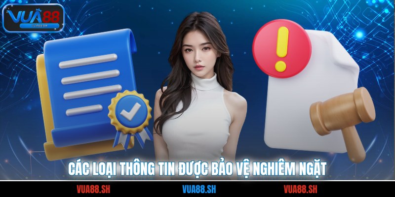 Các loại thông tin được bảo vệ nghiêm ngặt